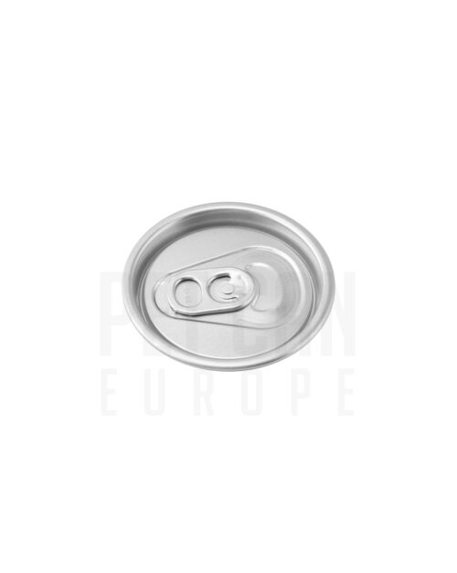 55 mm Easy-Open Aluminium with ring lid - 100 pcs