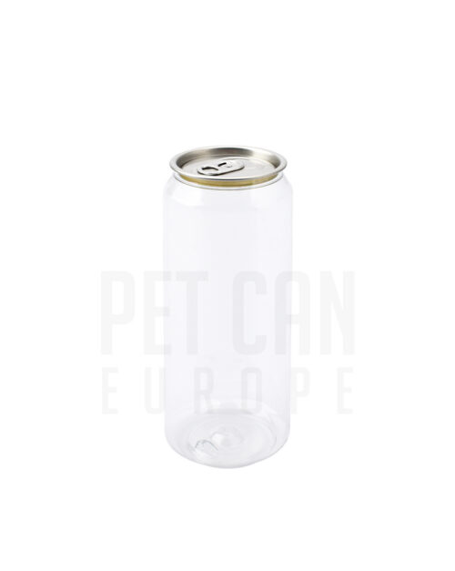 Lata de PET transparente y elegante de 330 ml - 200 unidades